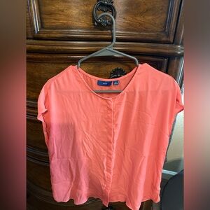 Apt. 9 Vibrant Coral Blouse